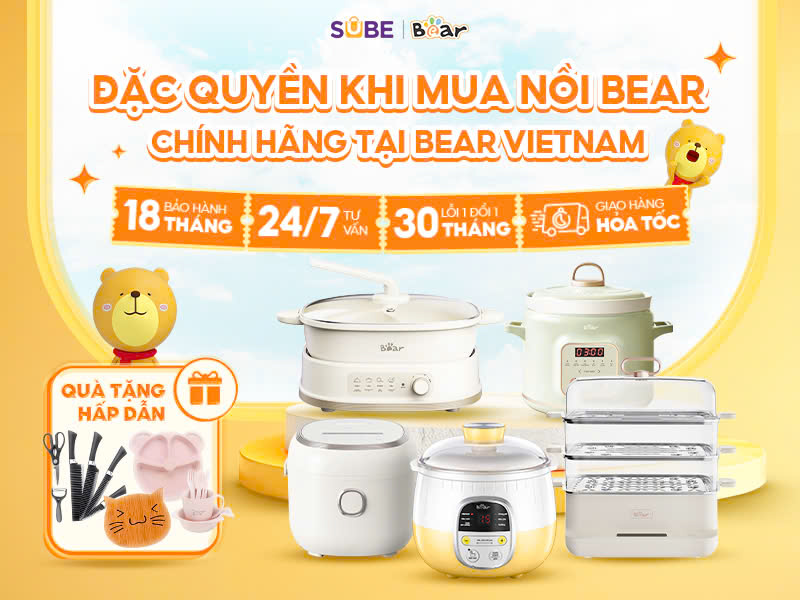 Nồi lẩu Bear