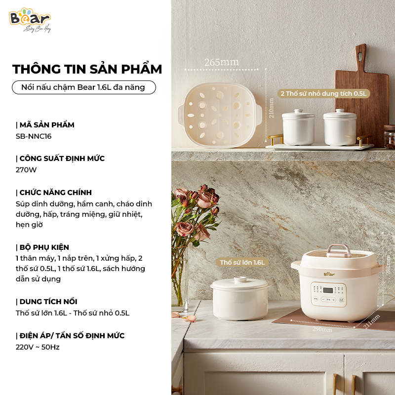 Thông tin sản phẩm SB-NNC16