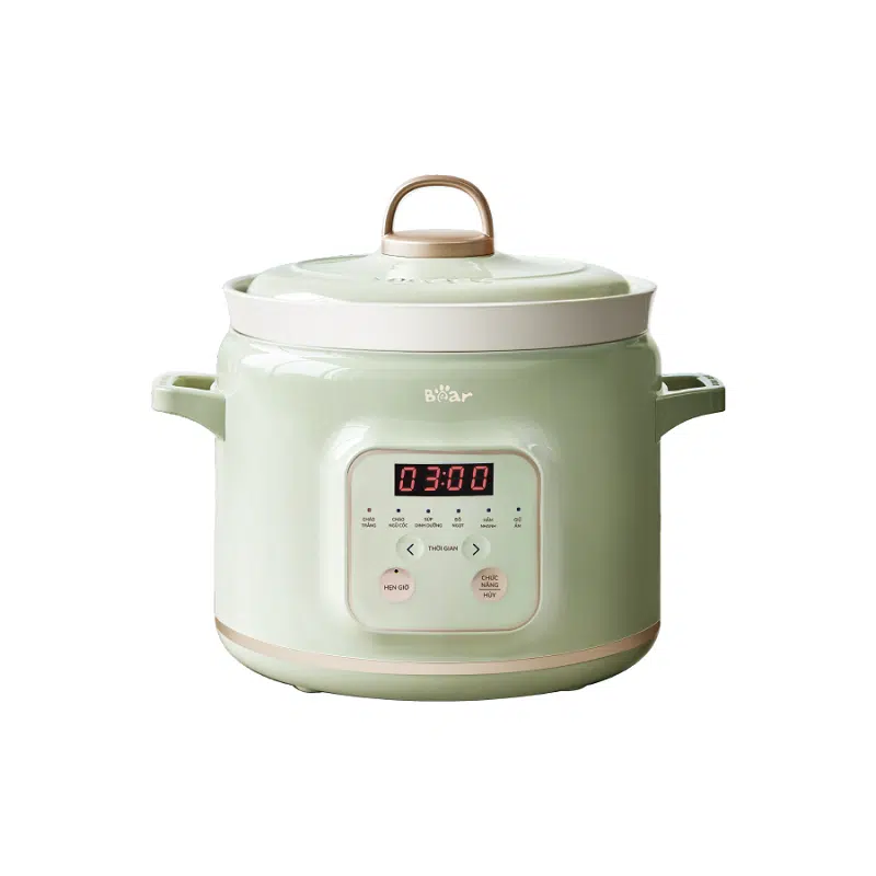 Nồi nấu chậm Bear 2L SB-NNC20 bản tiếng Việt chính hãng, bảo hành 18 tháng