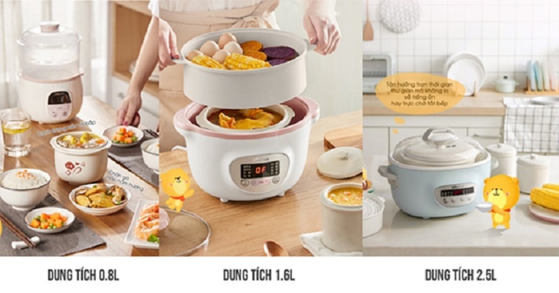 Nồi nấu chậm Bear có tốn điện không? Nên mua nồi nấu chậm Bear loại nào?