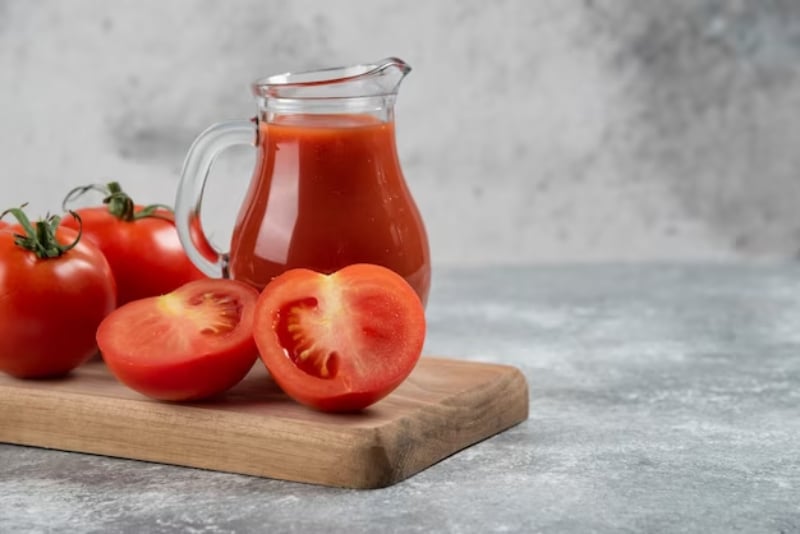 Cách làm sinh tố cà chua sữa chua
