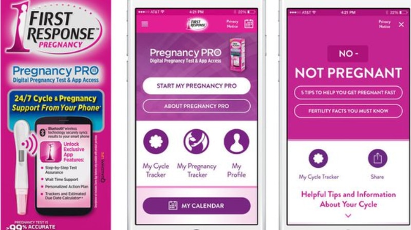 Hướng dẫn cách thử thai bằng điện thoại tiện lợi